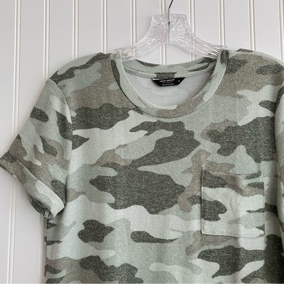 Lucky Brand cloud soft camo pattern dress SIZE XS - Picture 3 of 12